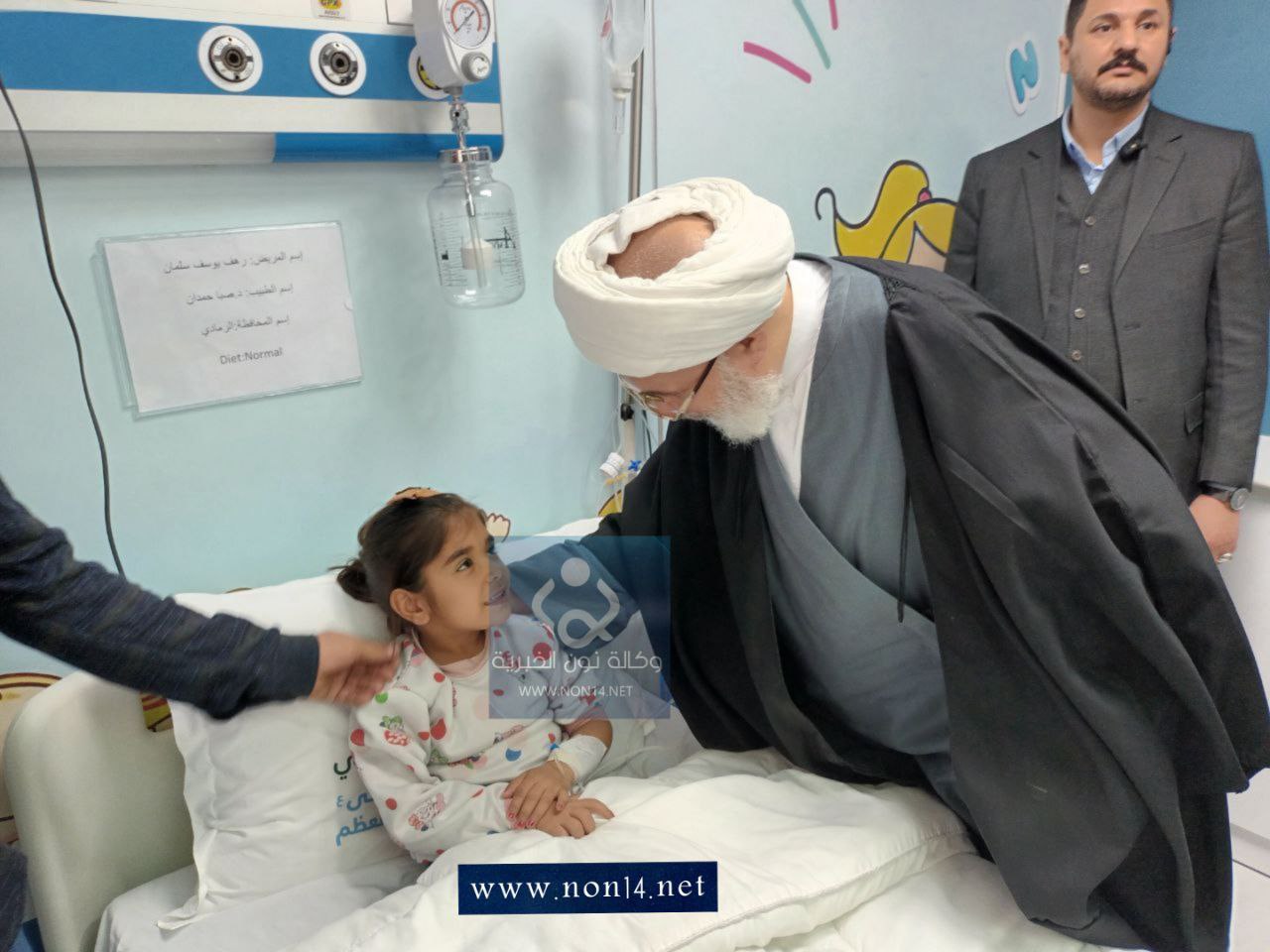 بالصور:اطفال الانبار وديالى المصابين بالثلاسيميا ضاقت عليهم السبل .. فحطوا رحالهم تحت مظلة الحسين (عليه السلام)