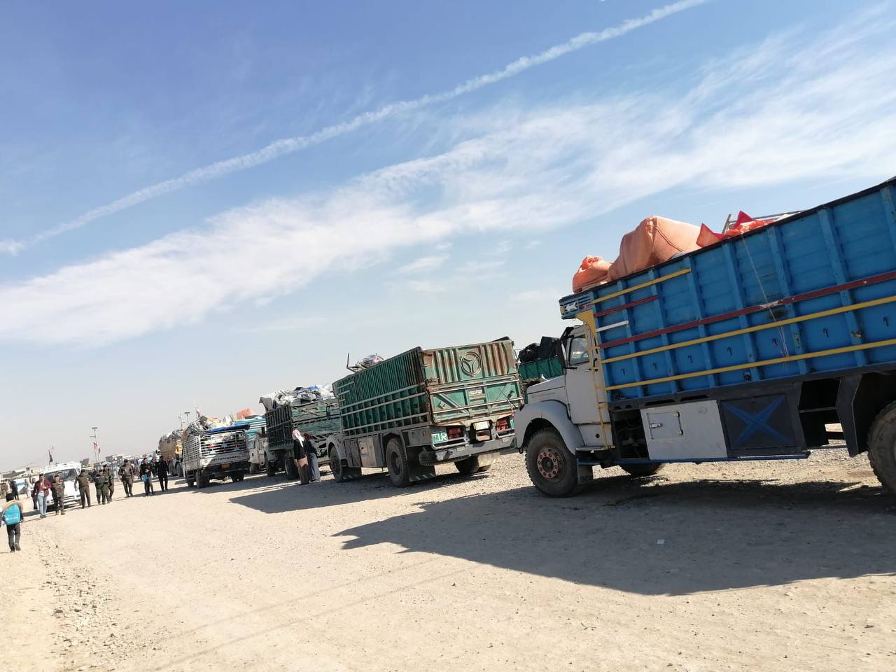 الهجرة تعلن عودة عشرات النازحين من نينوى إلى مناطقهم