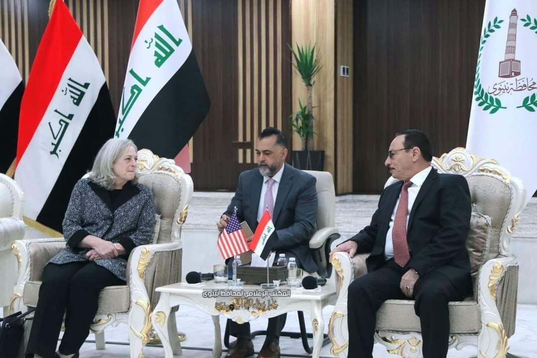 محافظها يشيد بالدور الأمريكي في "تحرير الموصل".. السفيرة الأمريكية: نتطلع لـ20 عاماً جديداً من العلاقة مع العراق