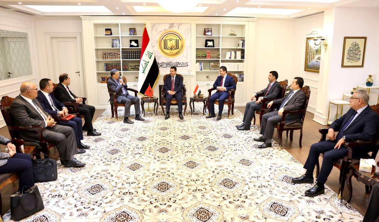 العراق والمغرب يبحثان تعزيز روابط الشراكة والأخوة بين البلدين