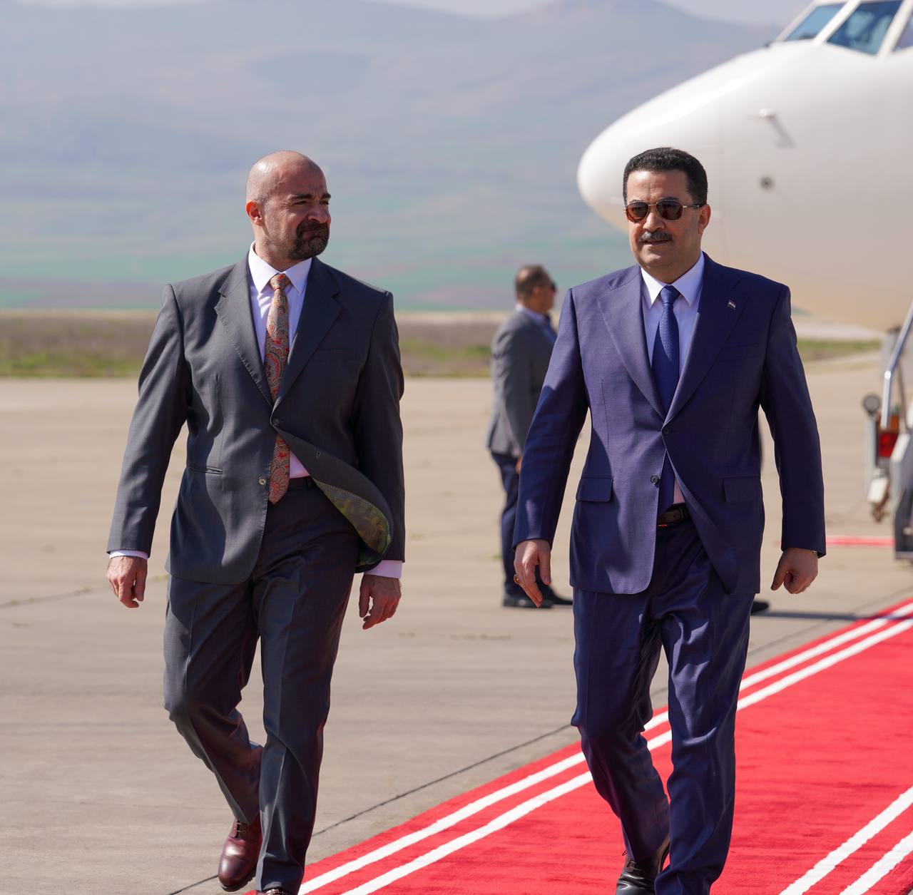 السوداني يصل السليمانية ضمن زيارة كردستان