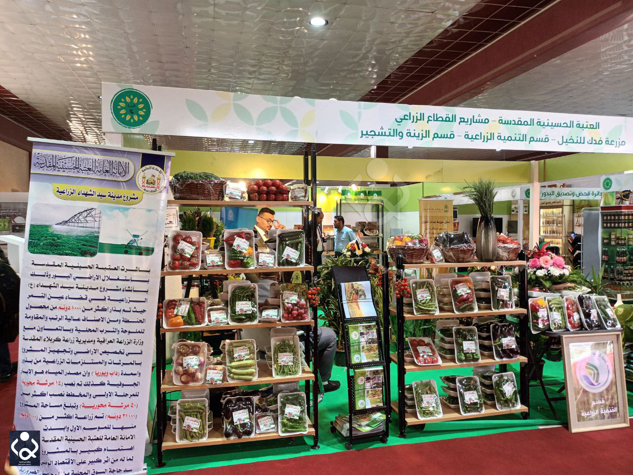 وزارة الزراعة تخصص اراضِ جديدة لمزارع العتبة الحسينية المقدسة (فيديو)