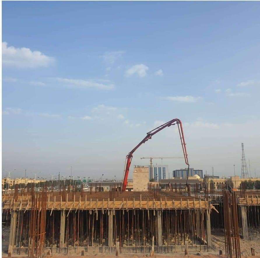 التجارة تواصل العمل في مشروع  مجمع  تسويقي في ذي قار