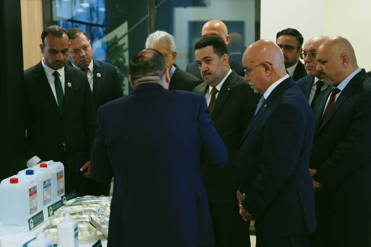 السوداني بمناسبة افتتاح المصنع الطبي: رسالة من الحكومة لتوطين الصناعة الدوائية