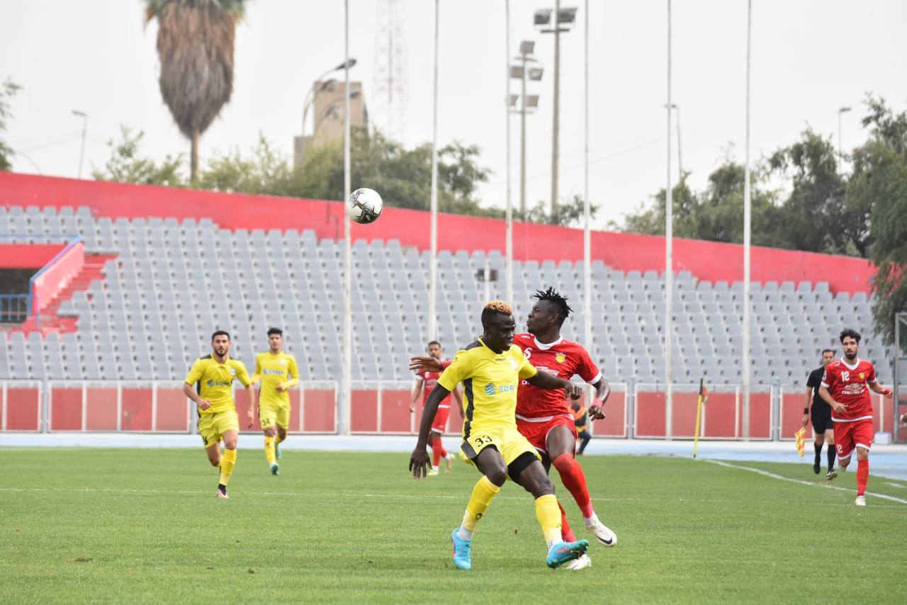 تعادل الحدود مع ضيفه اربيل في منافسات الدوري العراقي الممتاز