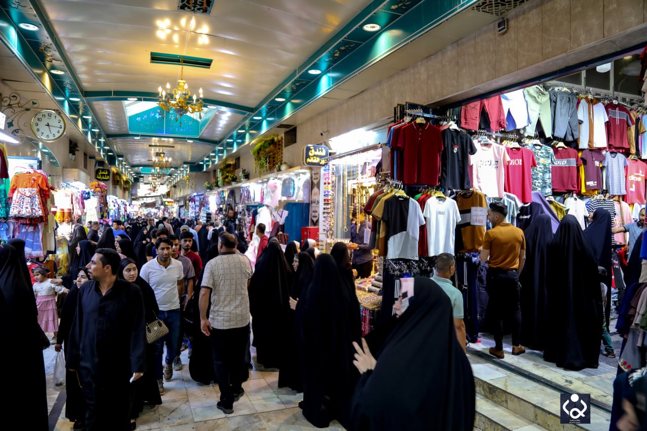 شاهد.. اسواق كربلاء القديمة تستقبل العيد (صور)