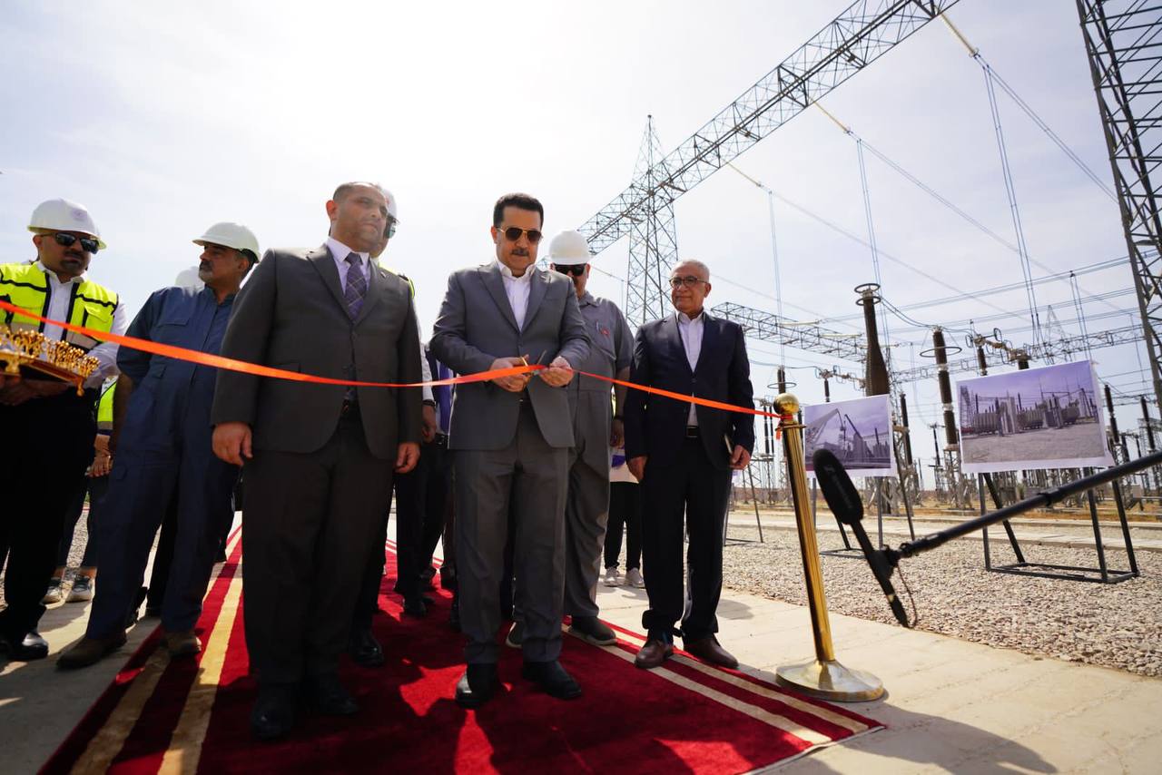 رئيس الوزراء يفتتح محطات تحويلية للضغط العالي للطاقة الكهربائية