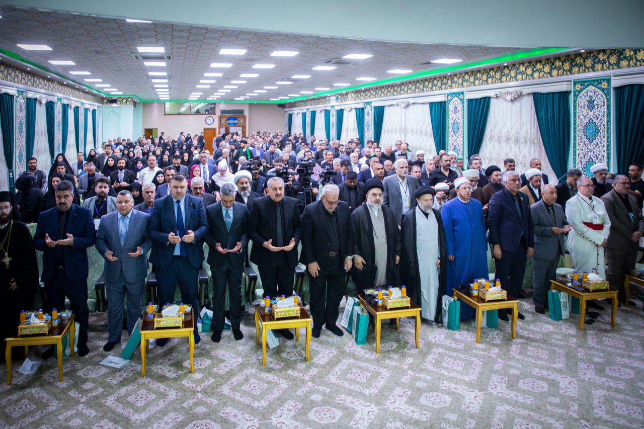 انطلاق المؤتمر العلمي الدولي السابع لزيارة الاربعين.. وامين عام العتبة الحسينية يدعو لانشاء محطات اعلامية في كل بقاع العام ترتبط بالزيارة الاربعينية