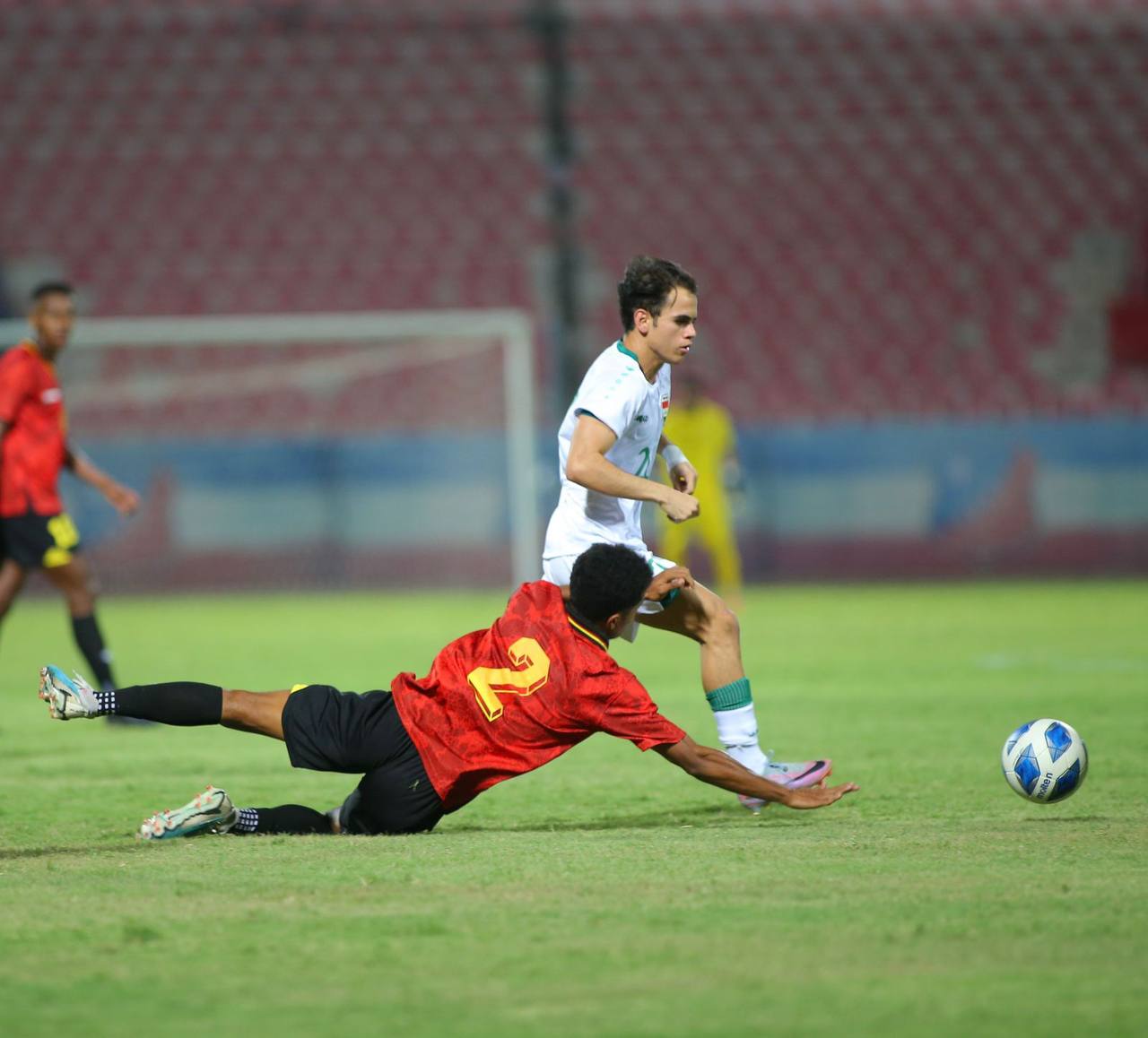 الأولمبي العراقي يمطر شباك تيمور الشرقية بسداسية نظيفة