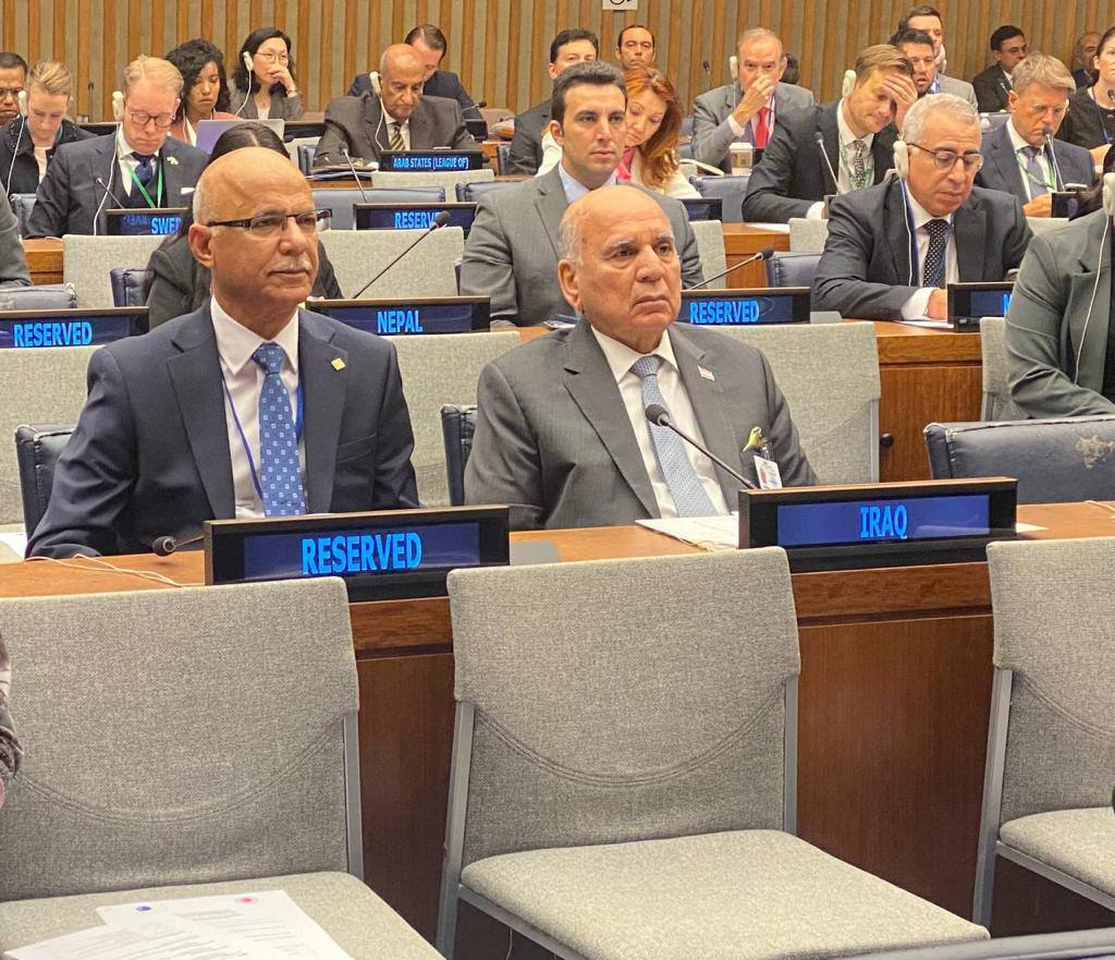 العراق يؤكد دعمه للحوار متعدد الأطراف ضمن إطار الأمم المتحدة