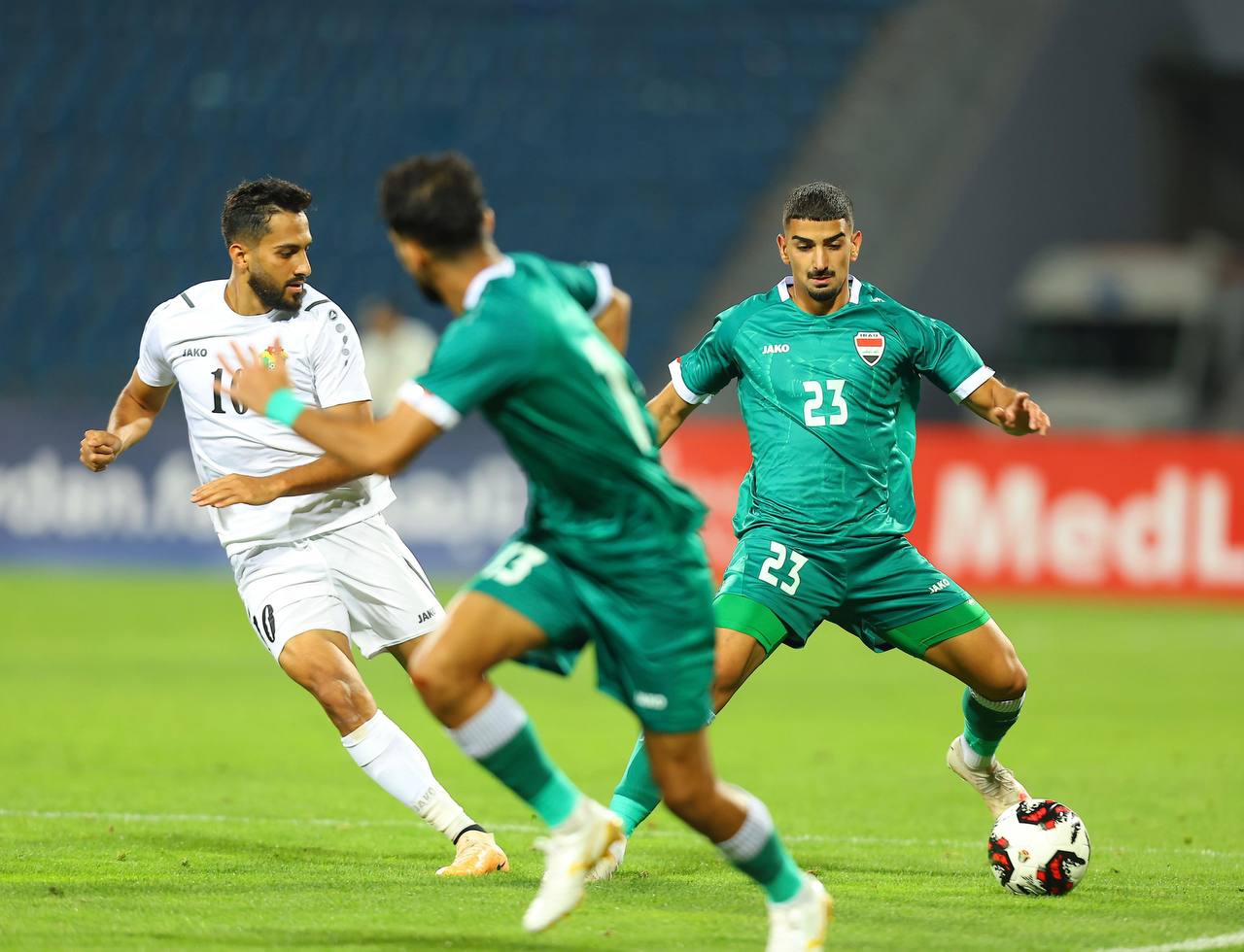 بركلات الترجيح.. العراق يفوز على الاردن ويحتل المركز الثالث بالبطولة الرباعية