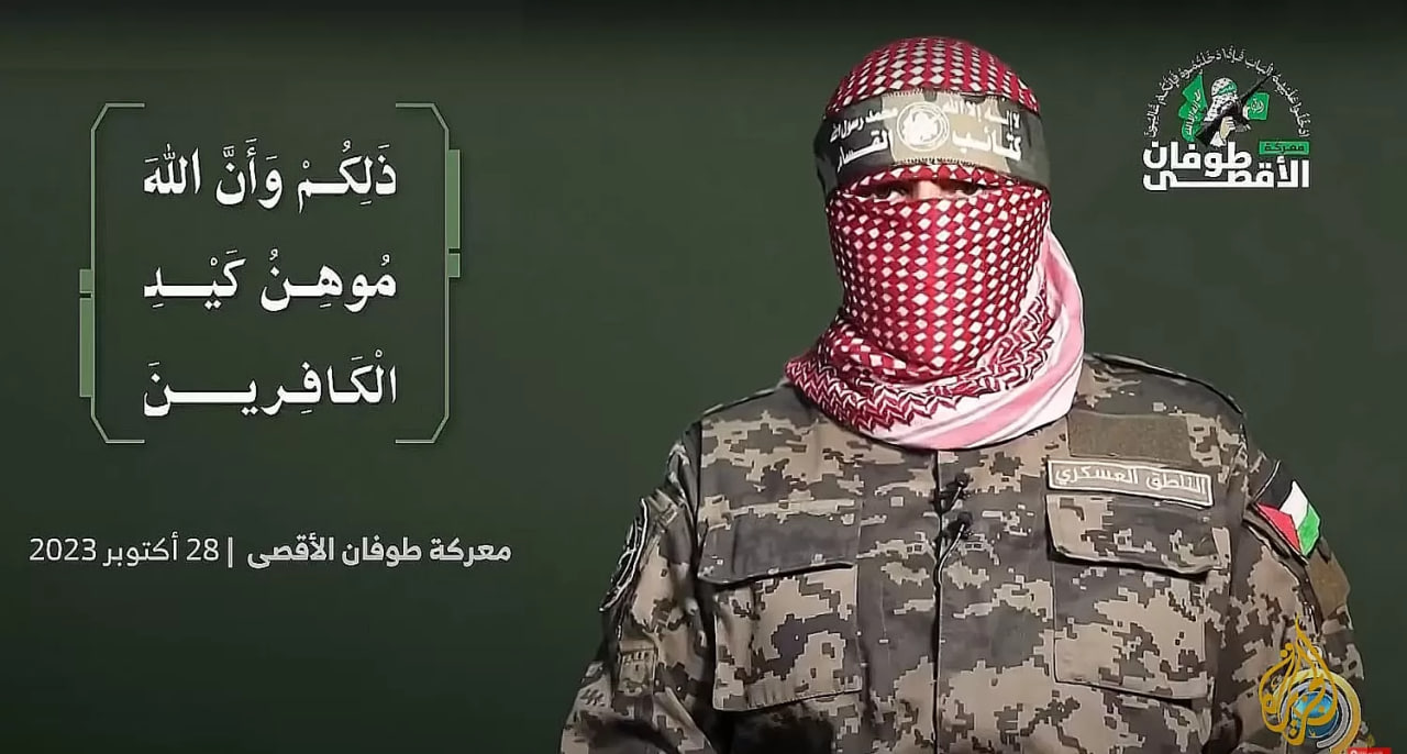 الناطق باسم "القسام" مخاطبا إسرائيل: سنذيقكم هزيمة أكبر مما تتوقعون وأسرانا مقابل أسراكم (فيديو)