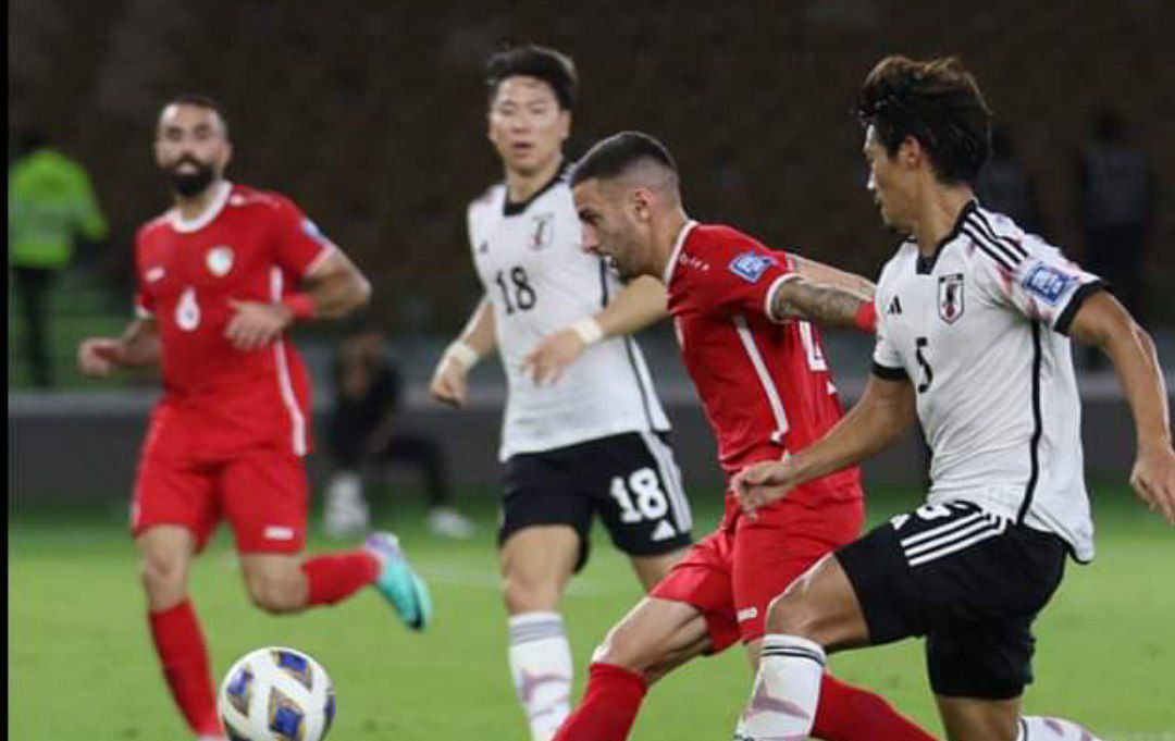 سوريا تتعرض لهزيمة ساحقة أمام اليابان