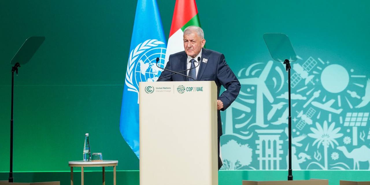 رئيس الجمهورية: تطرف طقس العراق تسبب باتساع رقعة الجفاف