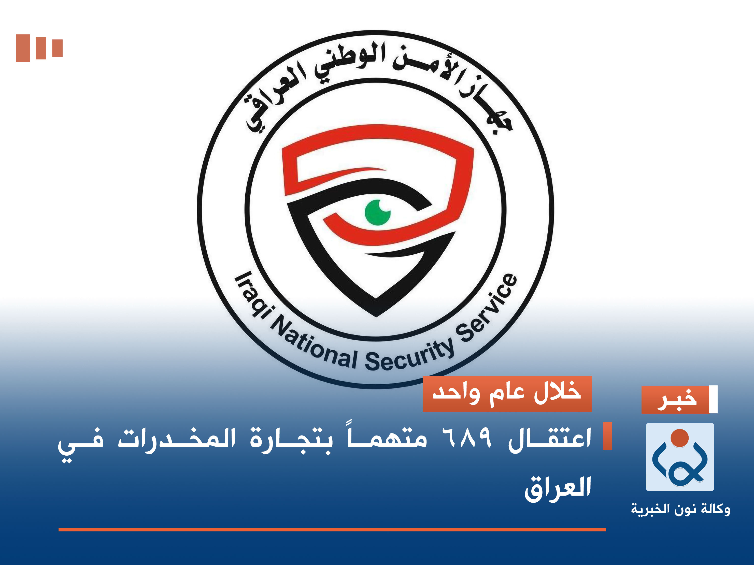 خلال عام واحد.. اعتقال 689 متهماً بتجارة المخدرات في العراق