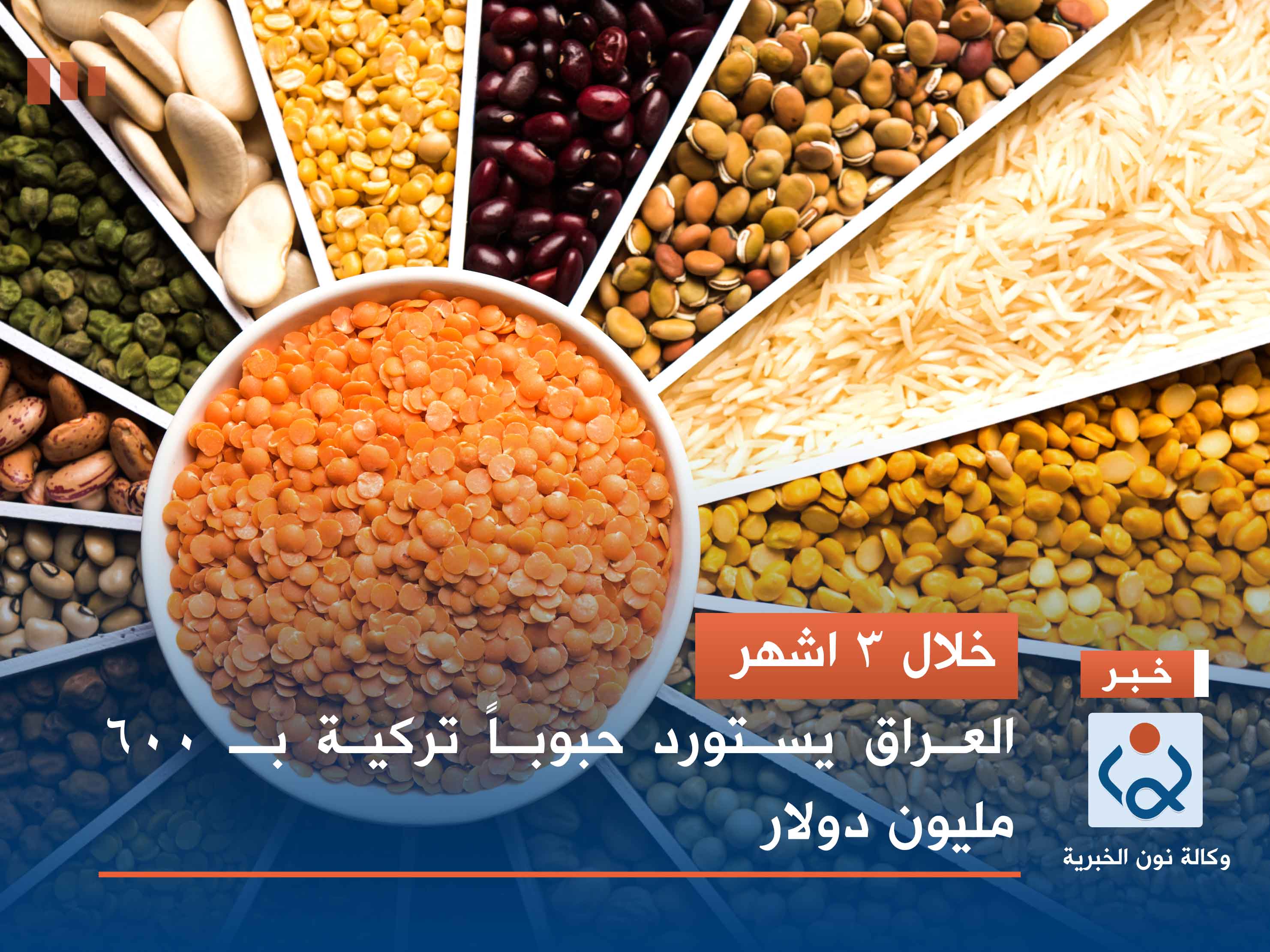 خلال 3 اشهر.. العراق يستورد حبوباً تركية بـ 600 مليون دولار