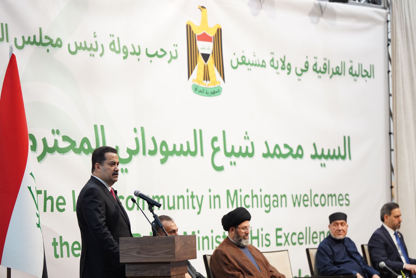 خلال لقائه الجالية العراقية.. السوداني من ميشيغان: مبررات وجود التحالف الدولي بالعراق انتهت اليوم (فيديو)