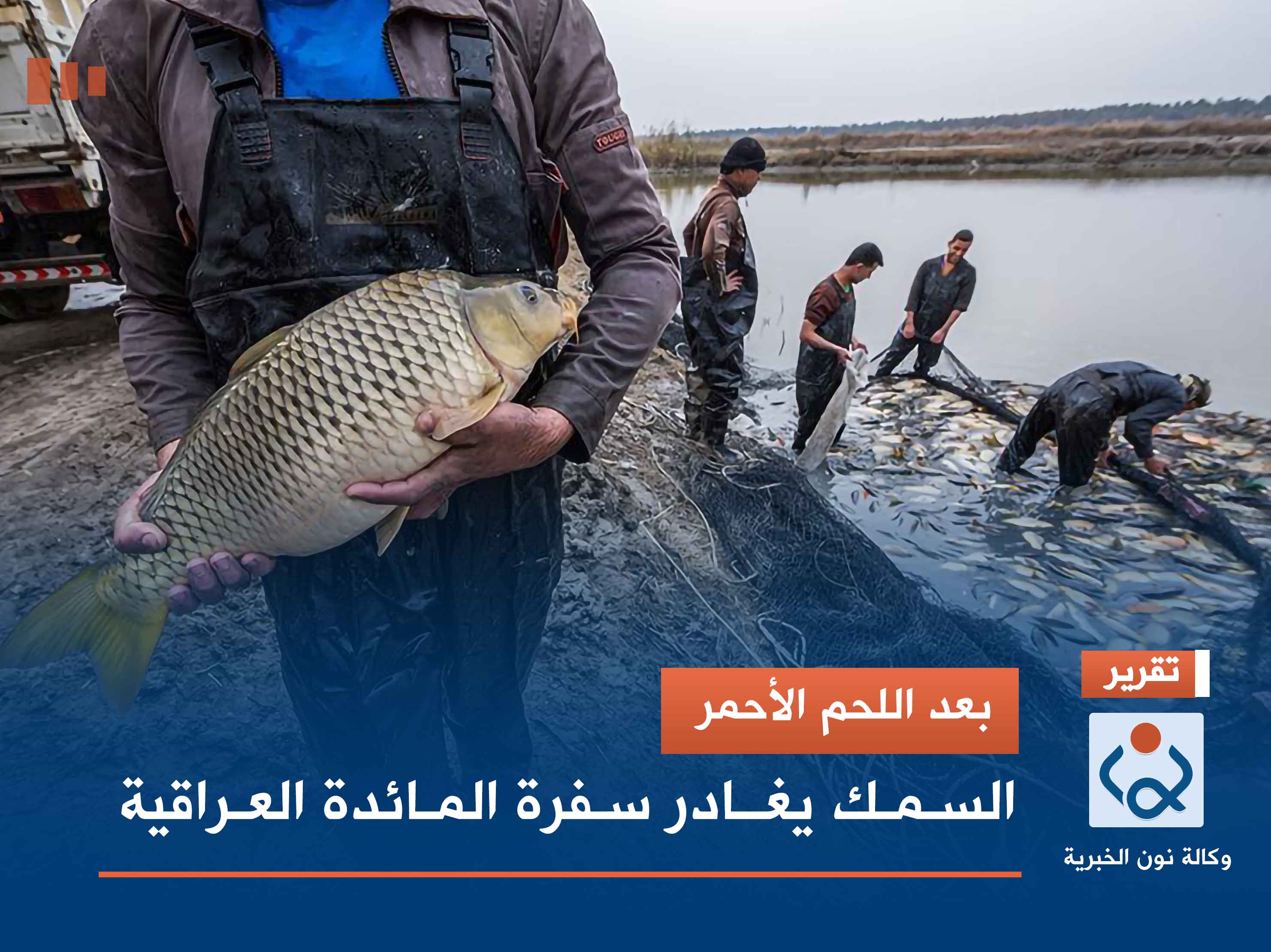 بعد اللحم الأحمر.. السمك يغادر سفرة المائدة العراقية