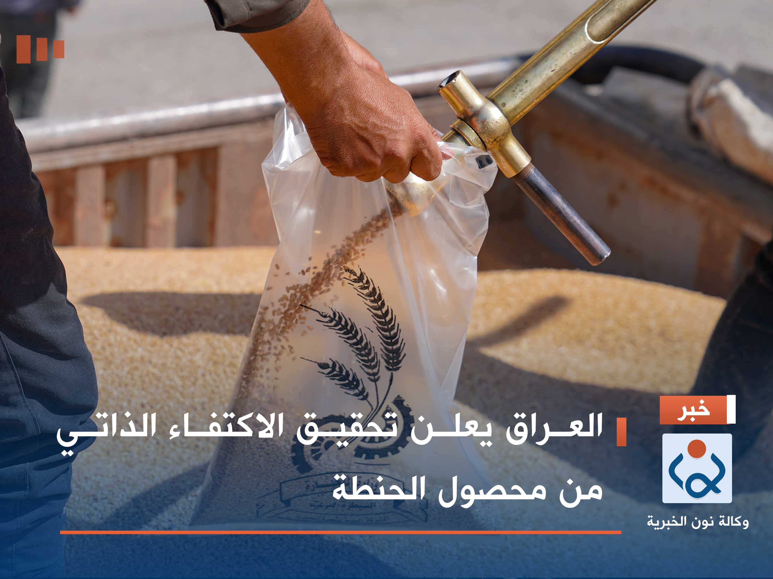 العراق يعلن تحقيق الاكتفاء الذاتي من محصول الحنطة