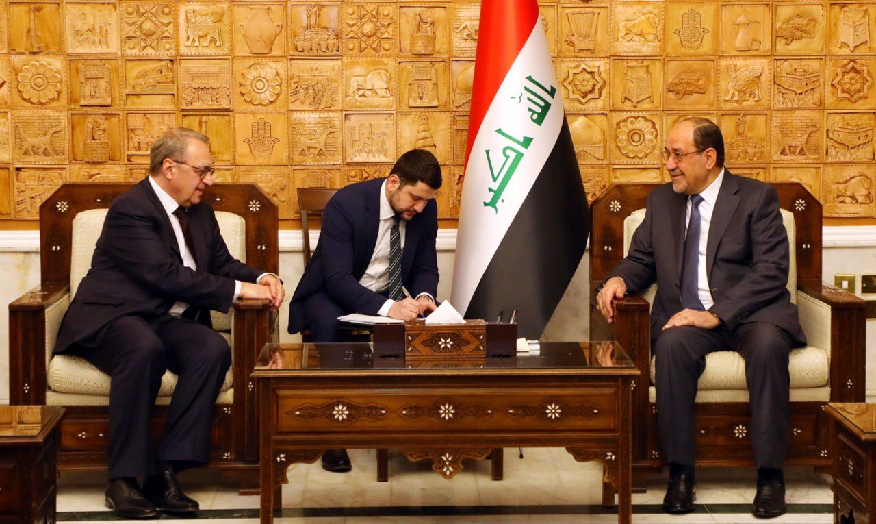 المالكي لمبعوث روسي: المنطقة تشهد تحديات كبيرة تستدعي العمل والتعاون