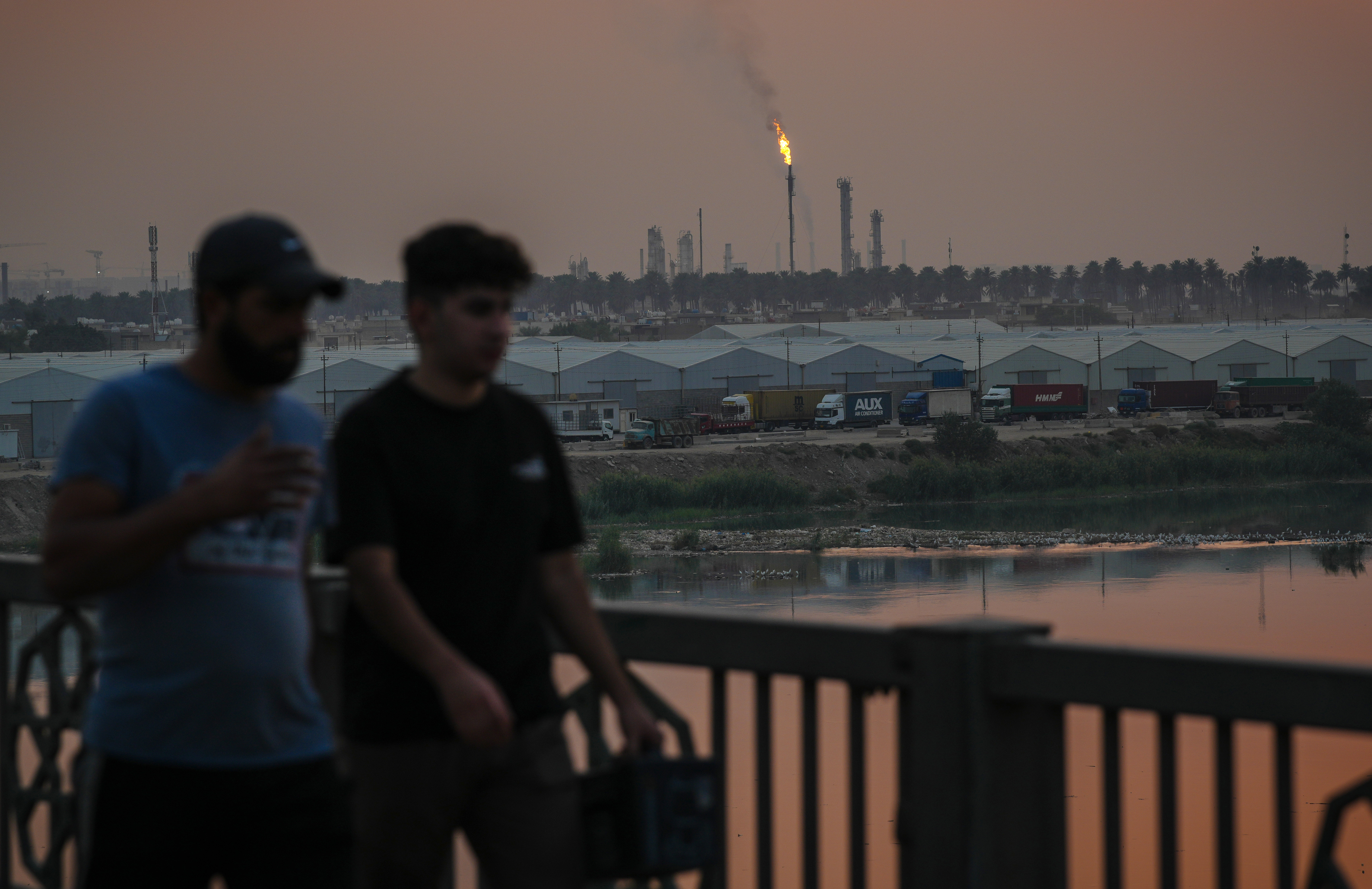 هواء "كبريتي" يفاقم الأمراض التنفسية في بغداد