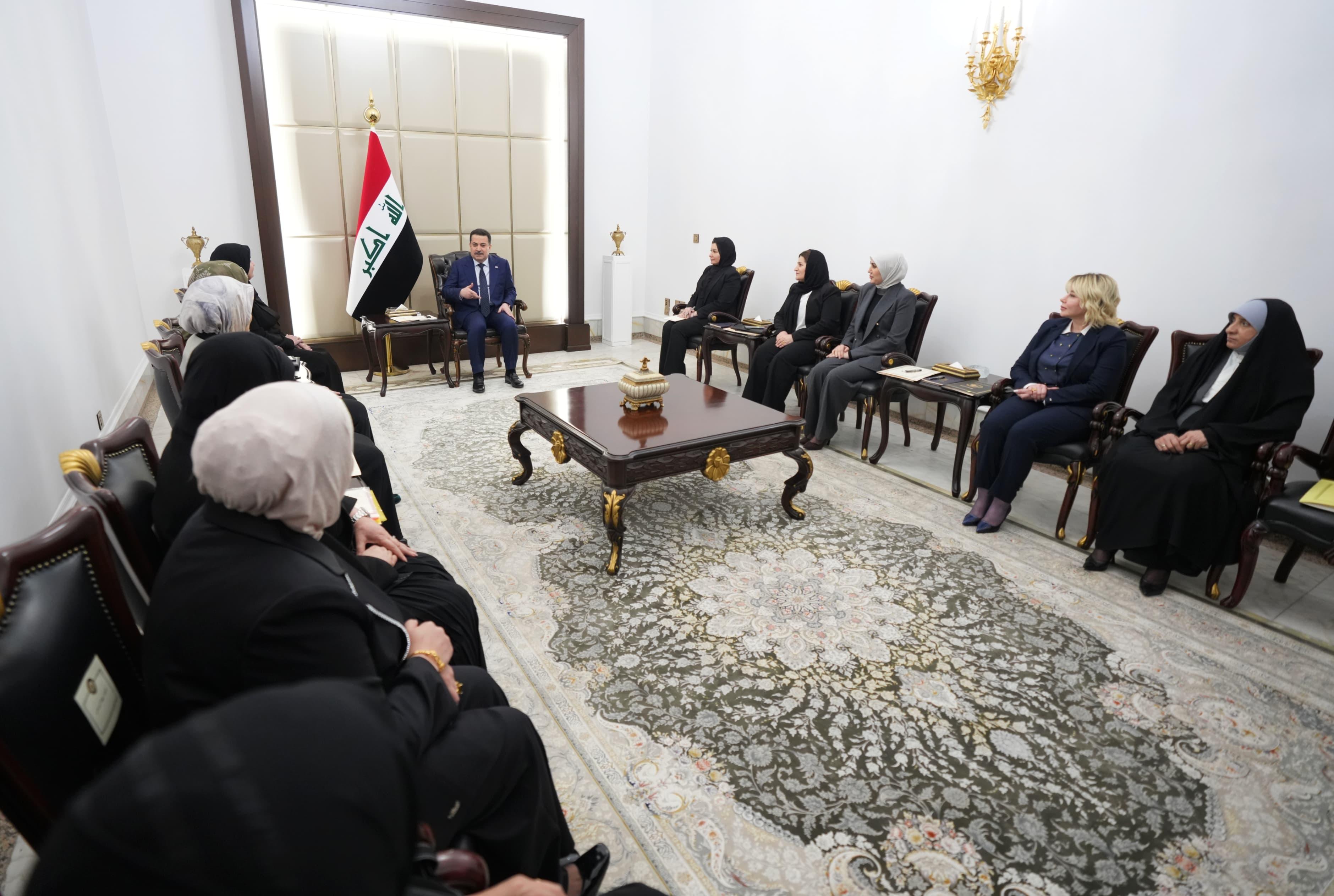 السوداني يؤكد ضرورة تكثيف الوعي بقانون الضمان الاجتماعي وكفالته لحقوق النساء