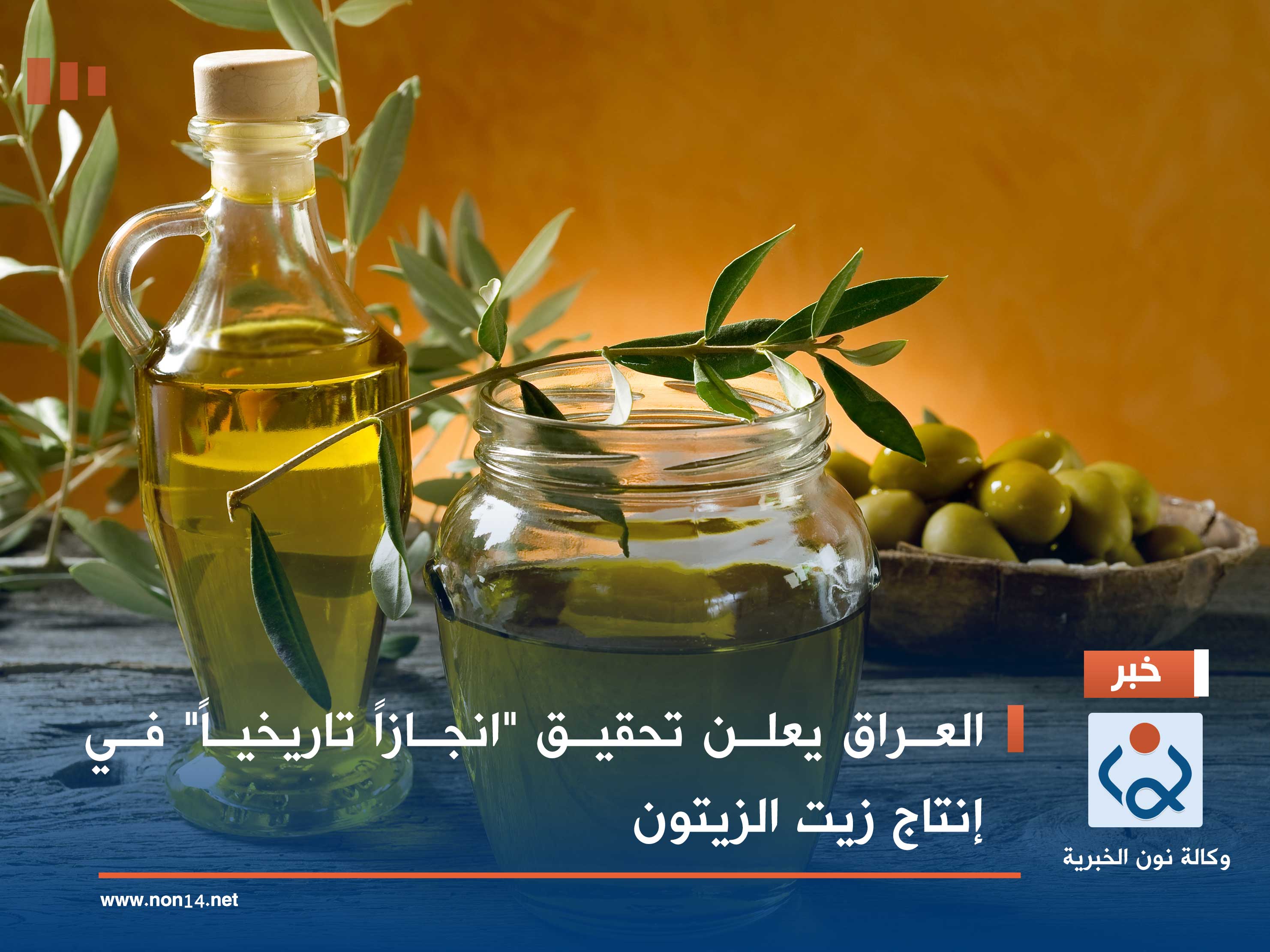 العراق يعلن تحقيق "انجازاً تاريخياً" في إنتاج زيت الزيتون