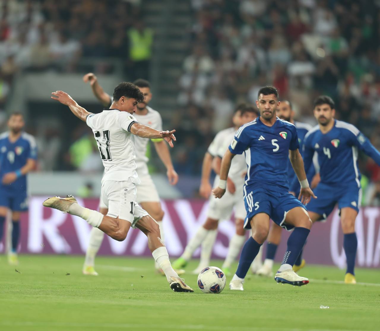 في مباراة مجنونة.. العراق يفرض التعادل على الكويت ضمن تصفيات كأس العالم