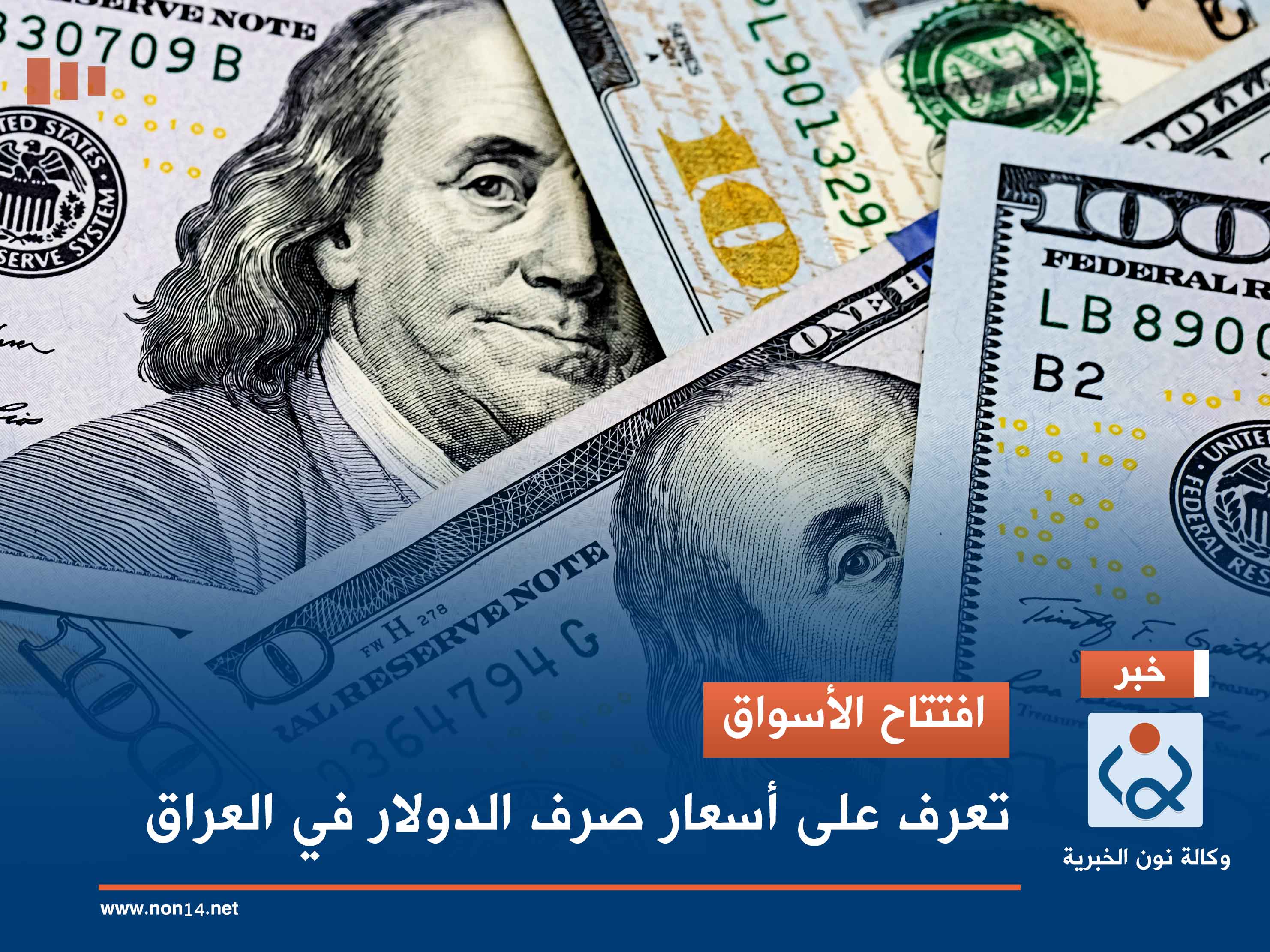 افتتاح الأسواق.. تعرف على أسعار صرف الدولار في العراق