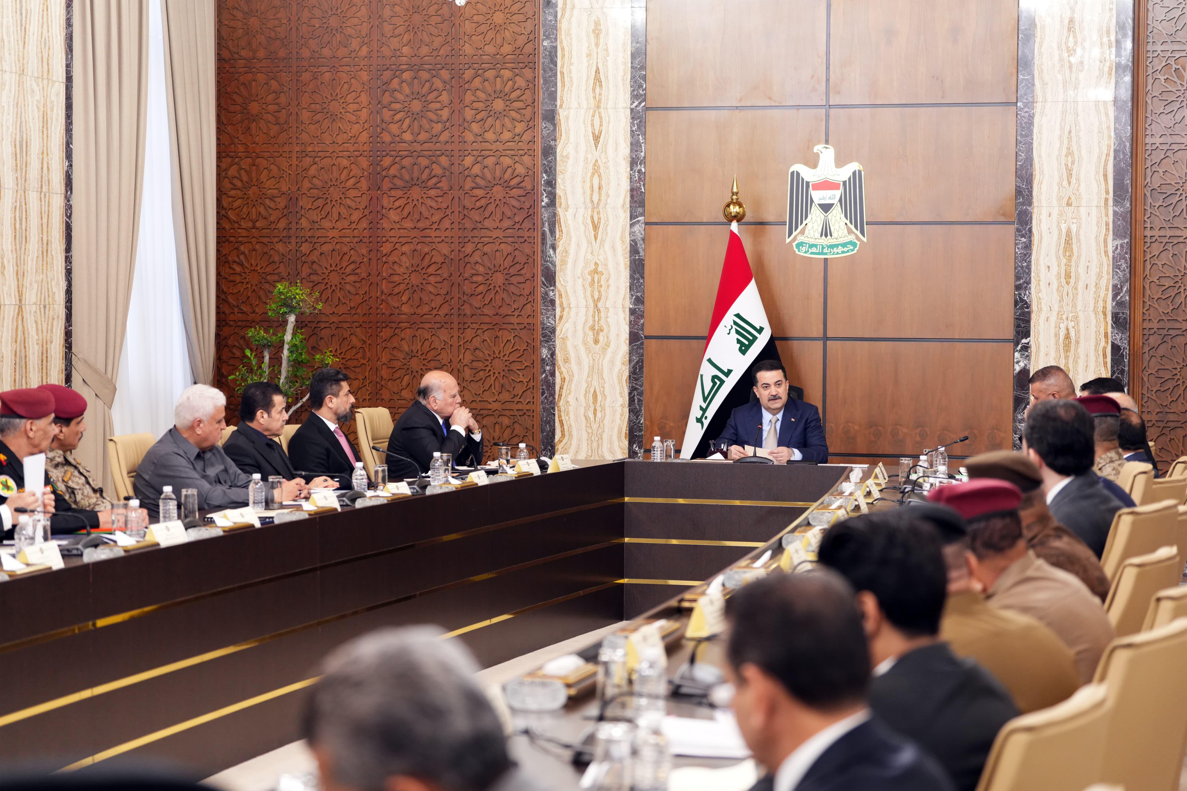 المجلس الوزاري للأمن الوطني يؤكد مواصلة تعزيز الدفاعات الجوية العراقية ويحذر من "الطائفية"