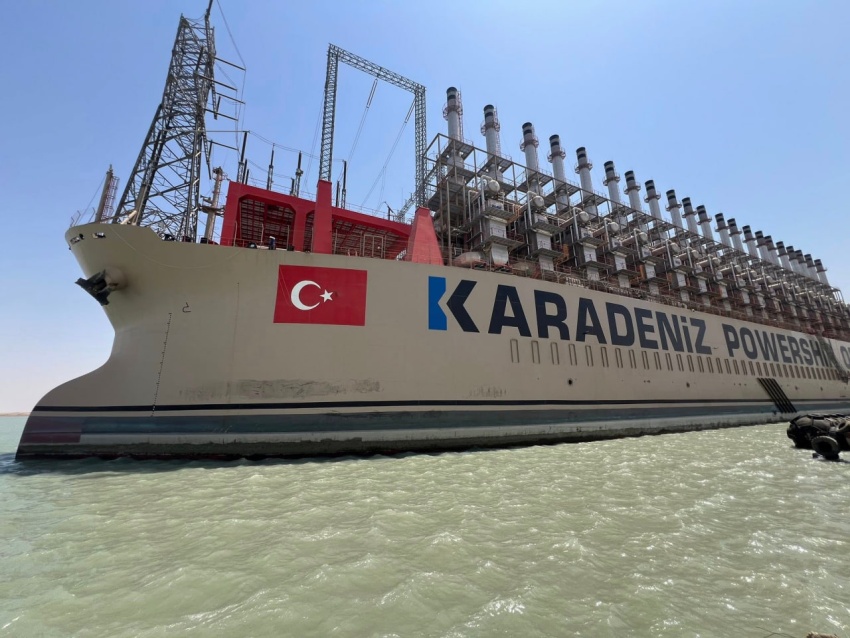 وزير الكهرباء: البارجات التركية ستضيف 650 ميغاواط للشبكة وتقلل استيراد الغاز