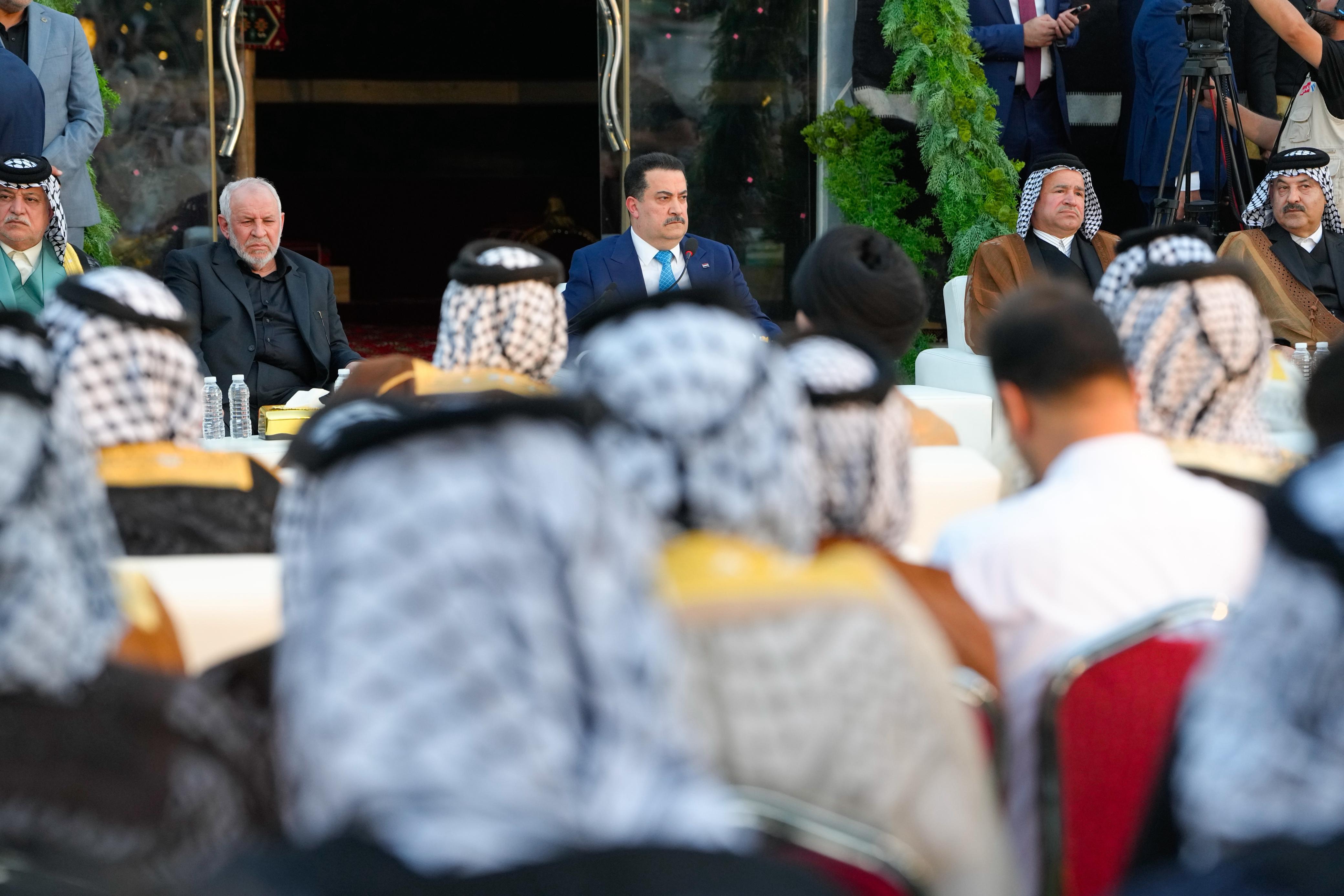 السوداني يتحدث عن الانسحاب الأمريكي وحصر السلاح: "العراق أولاً" ليس شعاراً