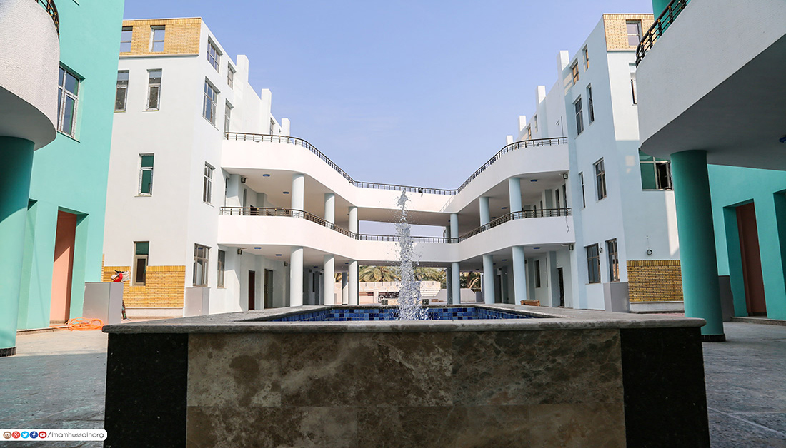 العتبة الحسينية تستكمل انشاء ثلاث مدارس نموذجية للايتام وتفتح ابوابها امام الطلبة وتشرع بانجاز مدارس اخرى