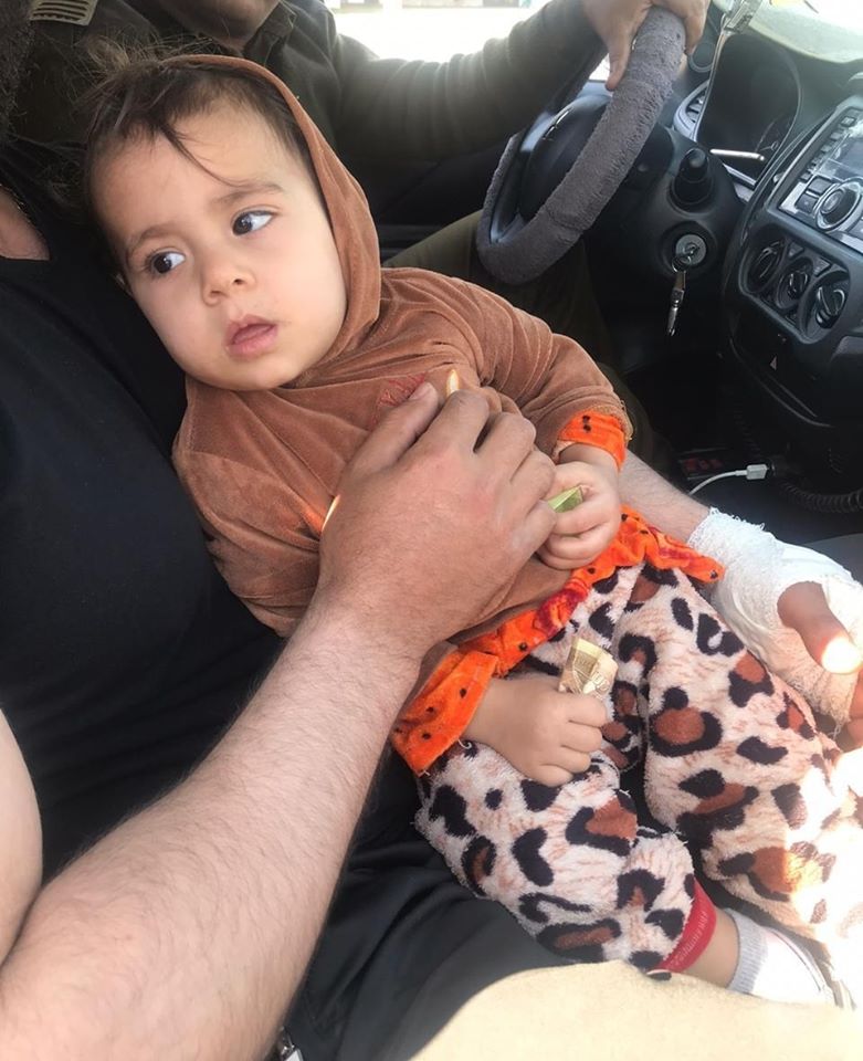 امراة تخطف طفلا في كربلاء وشرطة النجدة تحرر الطفل وتلقي القبض عليها