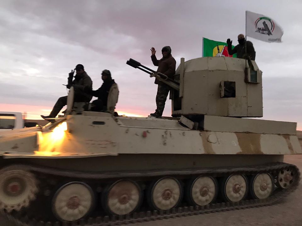 عاجل:فرقة العباس تباشر بعملية وطني العراق انطلاقا من النخيب