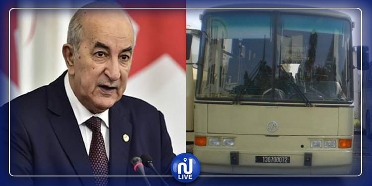 رئيس الجزائر يمنع المواكب الرسمية ويجبر الوزراء على استعمال الحافلات