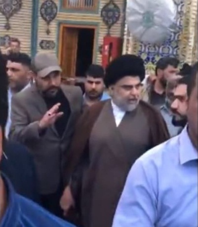 الصدر يعود إلى العراق قادما من قم الإيرانية