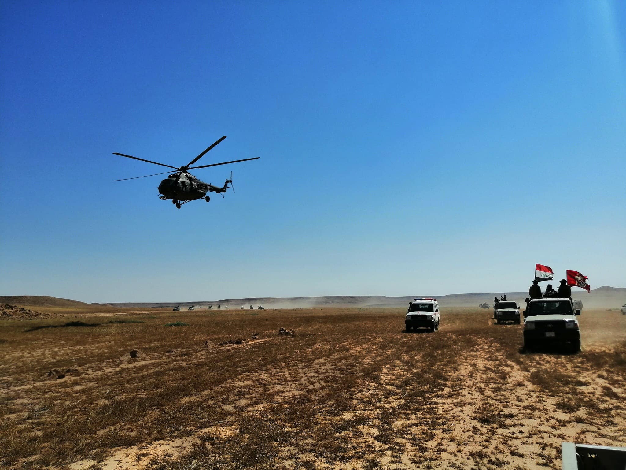 الحشد الشعبي يطلق عملية امنية باسم “قادة النصر” غرب الانبار