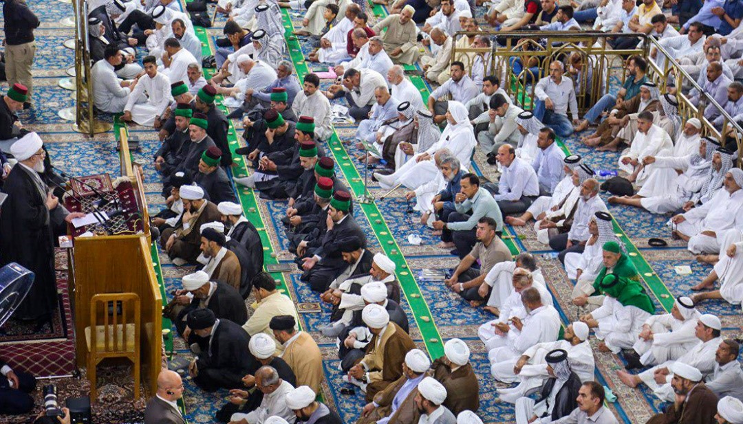 ادارة الصحن الحسيني الشريف تقرر عدم اقامة صلاة الجمعة لهذا الاسبوع بسبب الوضع الصحي الراهن