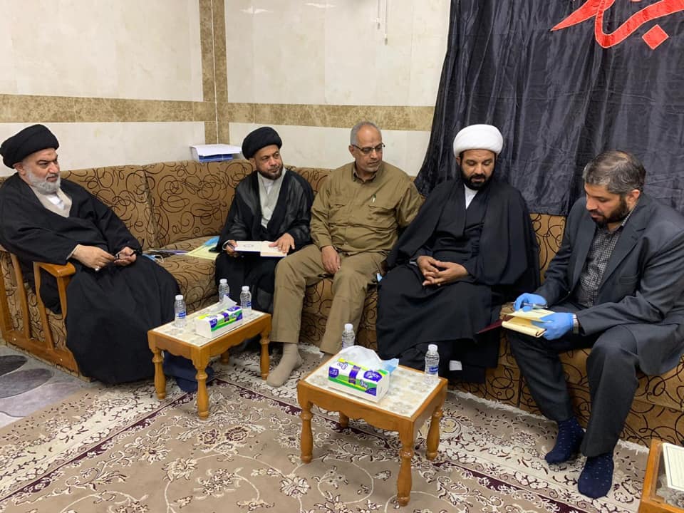 ممثل المرجع السيستاني لقادة الوية العتبات المقدسة:لقد مورست عوامل ضغط كثيرة وحاول البعض ان يحول ولاء الحشد إلى ولاء شخصي