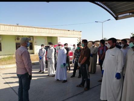 العمل تستقبل عددا من المتقدمين للشمول بالحماية الاجتماعية في صلاح الدين  لاصدار البطاقة الذكية لهم