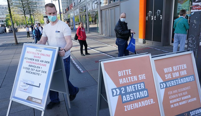 إرتداء أقنعة واقية إلزامي في كل مكان بألمانيا