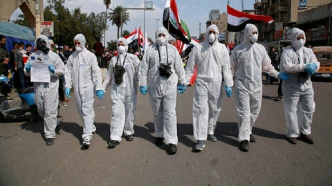 نقيب أطباء العراق يدعو الى حظر وحجر صحي شامل