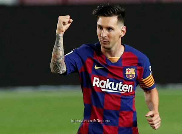 ميسي زعيم أوروبا في سباق الركلات الحرة