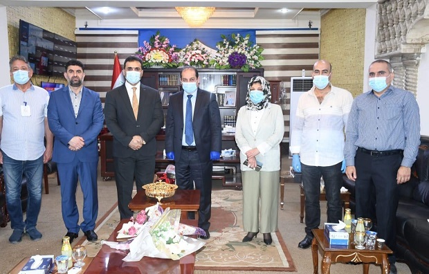 العراق يضع اللمسات الأخيرة لتجهيز منفذ عرعر العراقي مع منفذ جديدة عرعر السعودي للتبادل التجاري