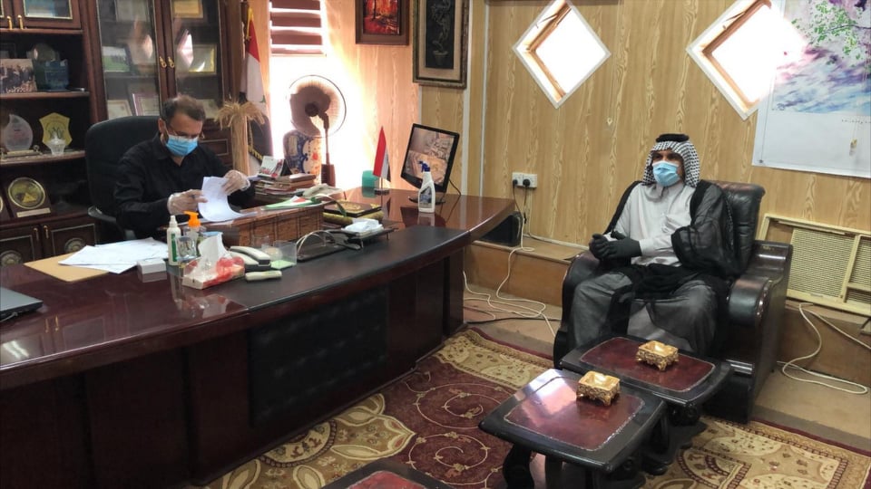 الجمعيات الفلاحية ومديرية الزراعة في كربلاء يناقشان معوقات استكمال معمل تنقية وتعفير البذور في المحافظة