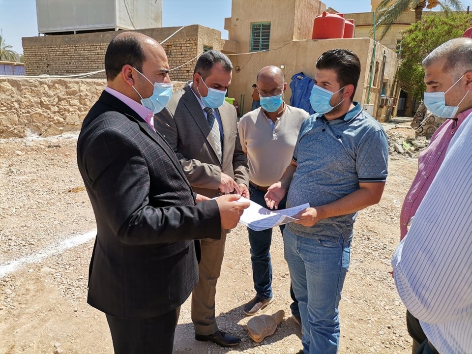 كربلاء.. العتبة الحسينية تباشر ببناء مستشفى في قضاء عين التمر لعلاج كورونا وغسل الكلى (مصور)