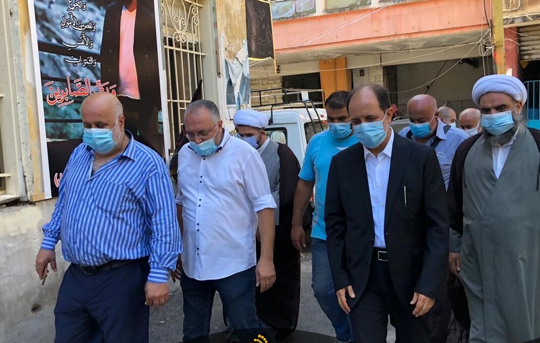 مكتب السيد السيستاني في لبنان: بدء تقديم المساعدات للأهالي المتضررين(مصور)