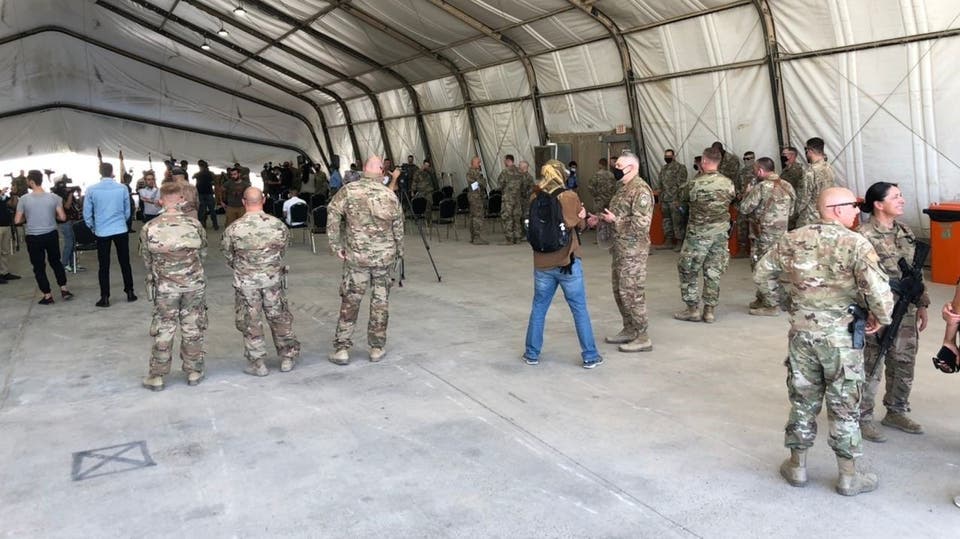 انفجار يستهدف رتلاً أميركياً منسحباً من قاعدة التاجي