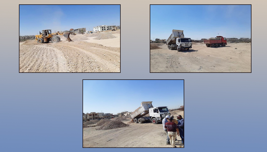 بنظام الردهات والغرف المنعزلة ..العتبة الحسينية تباشر بأولى مراحل انشاء مشفى في الجانب الايمن للموصل